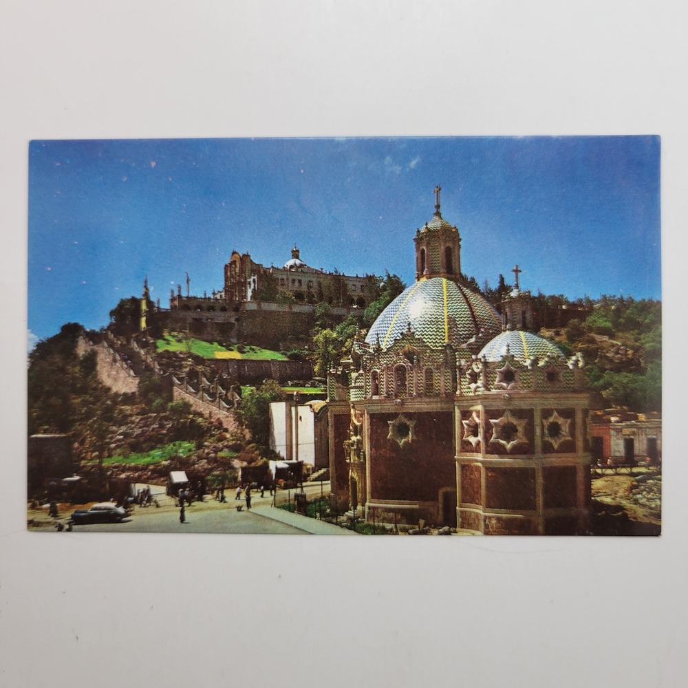 Vintage El Pocito Church Guadalupe‎ Mexico Travel Souvenir Postcard